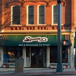 About as Down Town as you can get