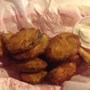 Fried zucchini