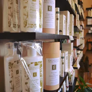 We carry Eminence Organic Skin Care products! Come see us!