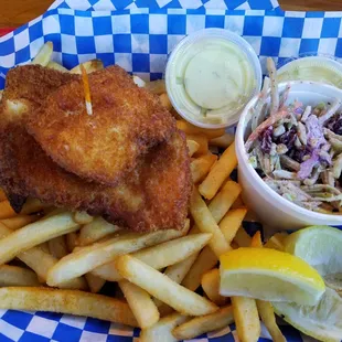 Alaskan Cod &amp; Chips for $9.50.