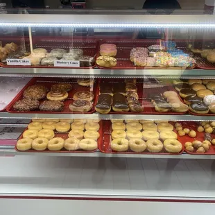 What they had in store, but forgot to take picture of the savory stuff.