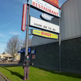Vintage signage, obligatory for every dive bar