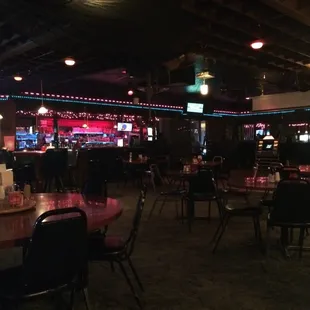 Bar and dance floor