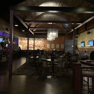 Front dining area