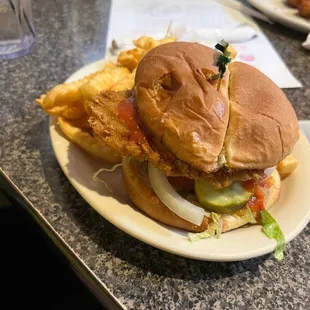 Buffalo chicken sandwich
