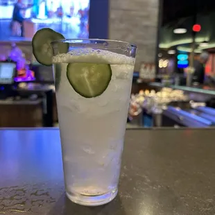 Cucumber refresher