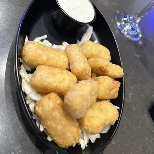 Mac and cheese bites