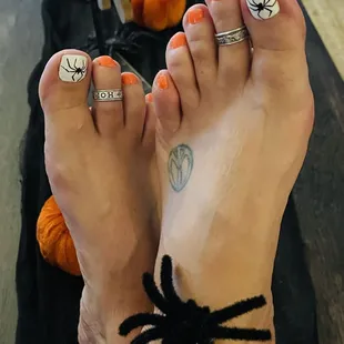 I don't do manicures but the pedicures I do !! No matter the design I choose they always say I can do that.