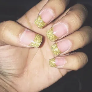 thanks to Kevin for these awesome gold sparkly tips!!! I love it