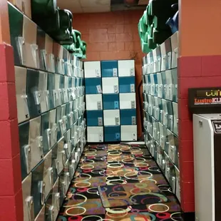 Stash your stash in a locker.