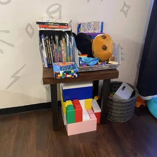 Book, &amp; fidget toys