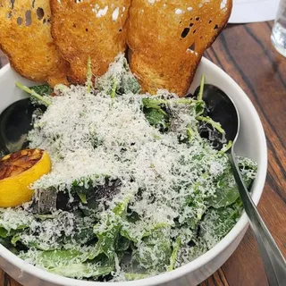 Kale Caesar With A Little Kick