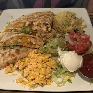 Chicken and Mango Quesadilla