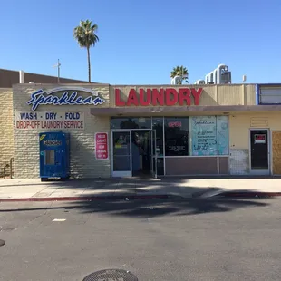 Front of Laundy