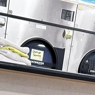 Out of service... not surprised