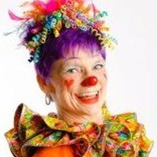 Back in the "olden days" with purple hair!!