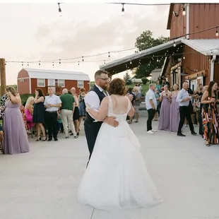 Dressing quarters /little house beyond the patio.