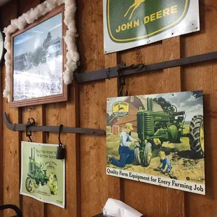 John Deere wall