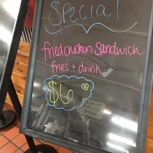 Today&apos;s Special