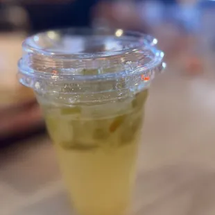 Green chile Lemonade