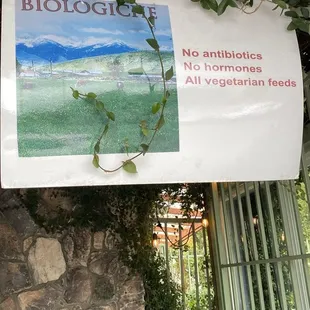 No antibiotics no hormones