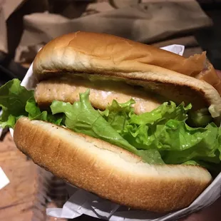Salmon Burger