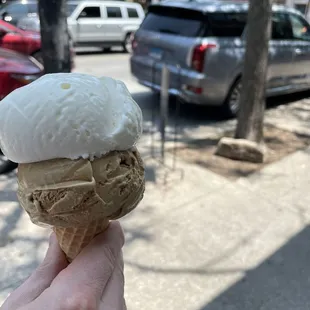 Double on a cone