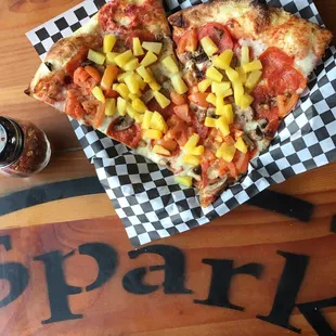 $2 slices!  Also they do $2 pints during blazers games.