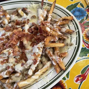 Garlic cheese fries - sinfully tasty!