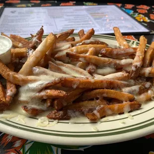 Small order of Cheesy Fries with Ranch.