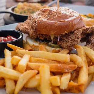 Spicy Fried Chicken Sandwich