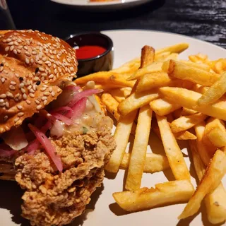 Spicy Fried Chicken Sandwich