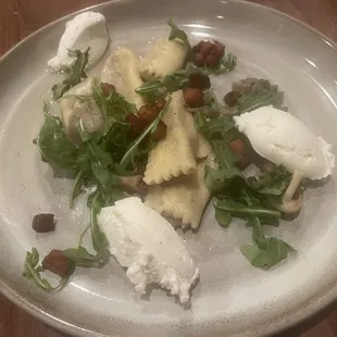 Mushroom Agnolotti