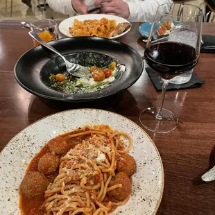 Spaghetti and Meatballs