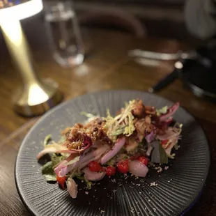 Green Apple and Red Endive Salad