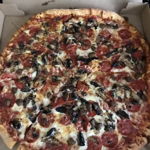 Really good pizza!