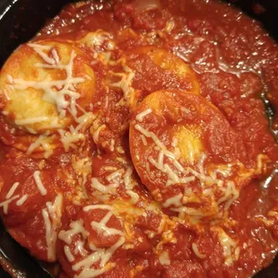 Beef ravioli