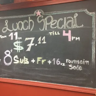 Lunch deal