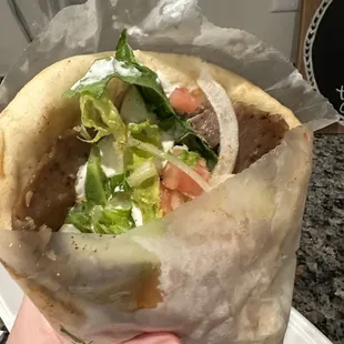 Another view of Traditional Gyro