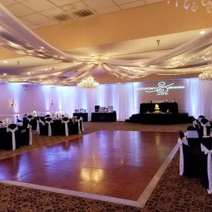 Two Ballrooms for Bigger Receptions