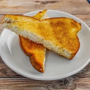 Garlic bread. Comes with all pasta entrees.