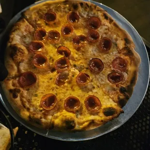 Pepperoni pizza