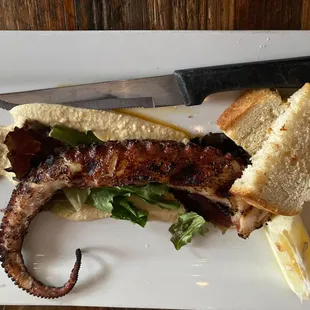 grilled octopus