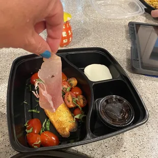 Sad appetizer.