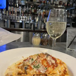 pasta dish, pasta, food