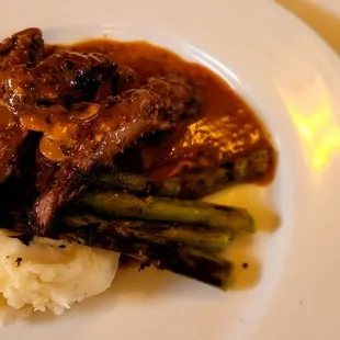 Grilled lamb