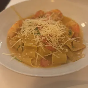 Saffron Pappardelle