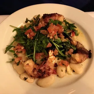 Grilled Prawns Wrapped With Pancetta