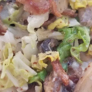 Warm Napa Cabbage Salad