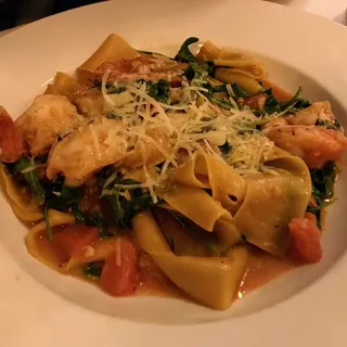 Saffron Pappardelle